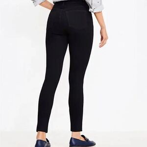 Loft leggings high Rise black NWT 4 ripped